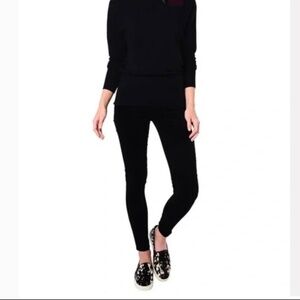 J Brand Super Skinny Black Velvet Jeans - Size: 27